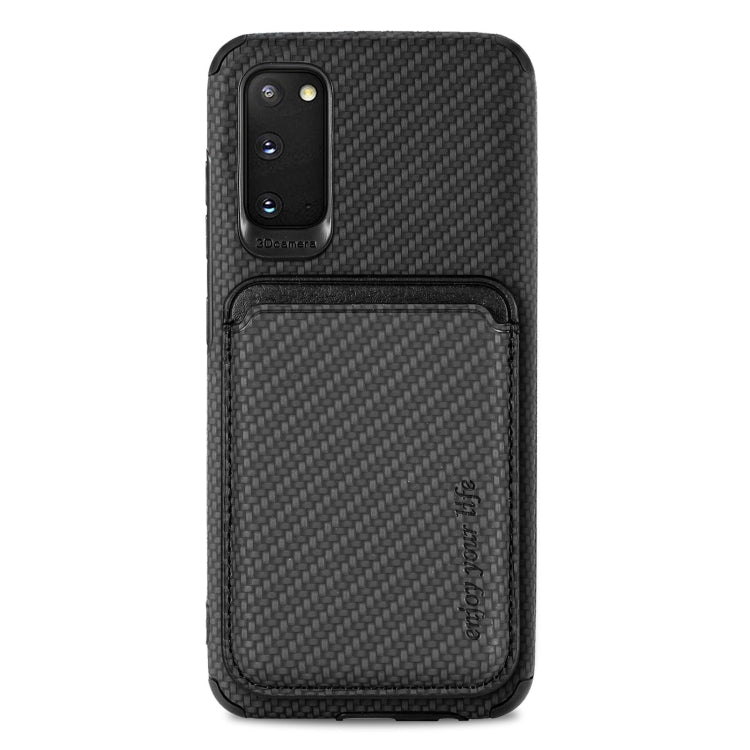 Carbon Fiber Leather Card Magsafe Phone Case, For Samsung Galaxy S22 5G, For Samsung Galaxy S22+ 5G, For Samsung Galaxy S22 Ultra 5G, For Samsung Galaxy S21 5G, For Samsung Galaxy S21 Ultra 5G, For Samsung Galaxy S20, For Samsung Galaxy S20+           ...