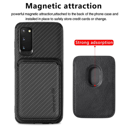 Carbon Fiber Leather Card Magsafe Phone Case, For Samsung Galaxy S22 5G, For Samsung Galaxy S22+ 5G, For Samsung Galaxy S22 Ultra 5G, For Samsung Galaxy S21 5G, For Samsung Galaxy S21 Ultra 5G, For Samsung Galaxy S20, For Samsung Galaxy S20+           ...