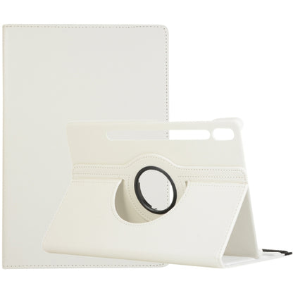 360 Degrees Rotation Holder Litchi Leather Tablet Case, For Samsung Galaxy Tab S8 Ultra