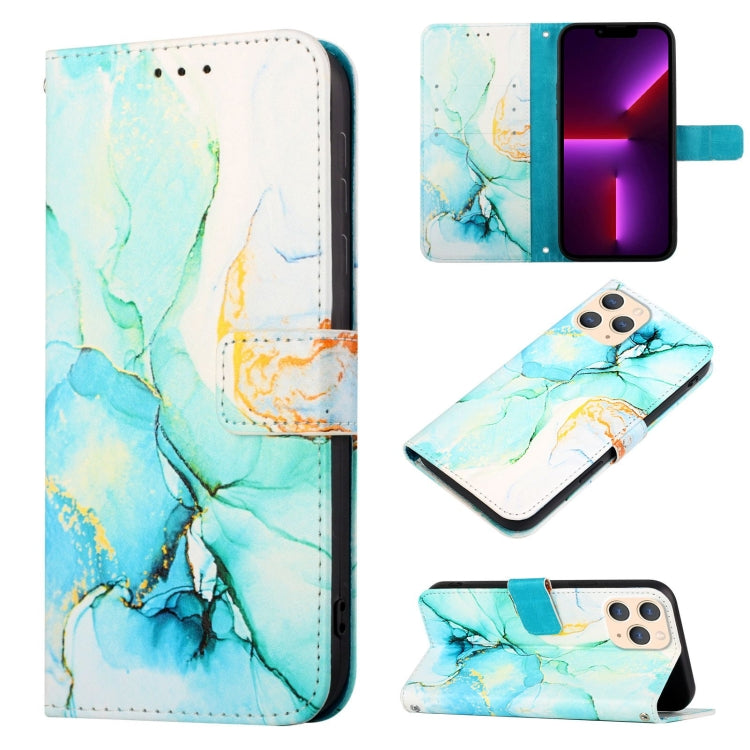 PT003 Marble Pattern Flip Leather Phone Case, For iPhone 11 Pro Max, For iPhone SE 2022 / SE 2020 / 8 / 7, For iPhone X / XS, For iPhone XS Max, For iPhone XR