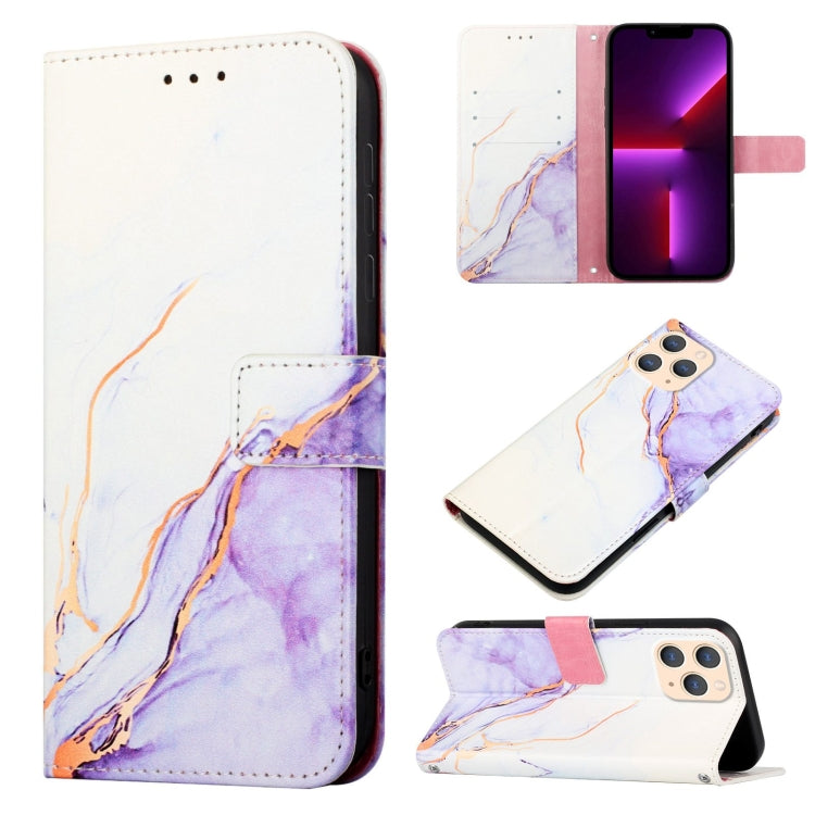 PT003 Marble Pattern Flip Leather Phone Case, For iPhone 11 Pro Max, For iPhone SE 2022 / SE 2020 / 8 / 7, For iPhone X / XS, For iPhone XS Max, For iPhone XR