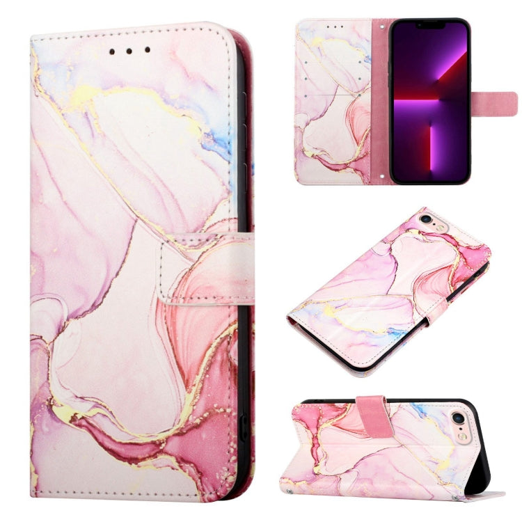 PT003 Marble Pattern Flip Leather Phone Case, For iPhone 11 Pro Max, For iPhone SE 2022 / SE 2020 / 8 / 7, For iPhone X / XS, For iPhone XS Max, For iPhone XR