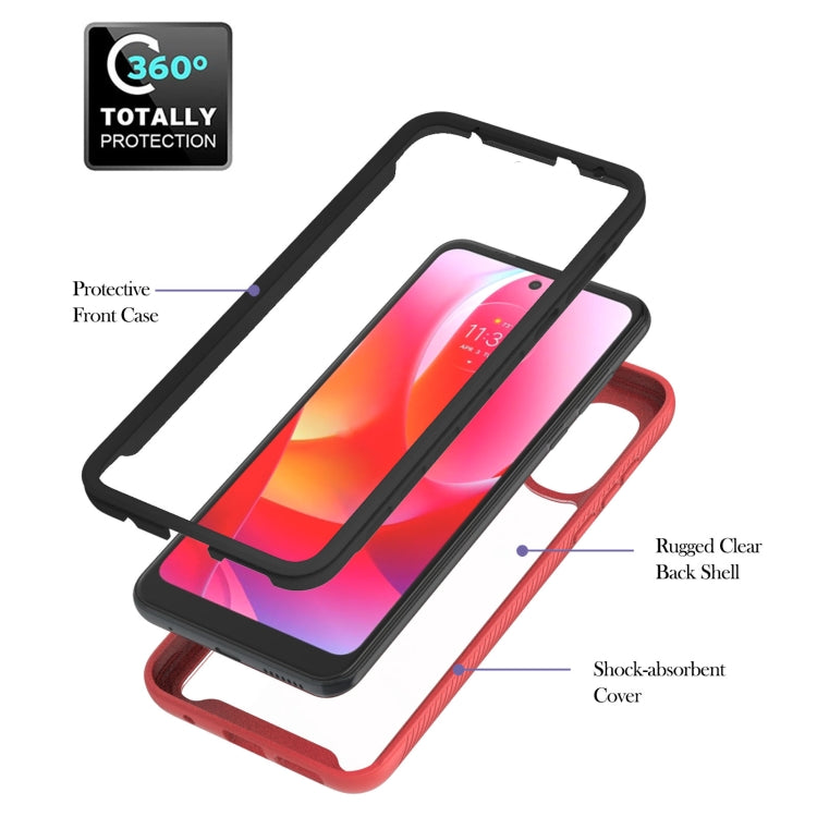 Shockproof PC + TPU Phone Case with Ring Holder, For Samsung Galaxy S22, For Samsung Galaxy S22+, For Samsung Galaxy S22 Ultra, For Samsung Galaxy A33 5G, For Samsung Galaxy A53 5G, For Motorola Moto G Power (2022) / G Pure