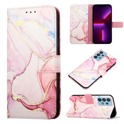 PT003 Marble Pattern Flip Leather Phone Case, For Samsung Galaxy A03 164mm, For Samsung Galaxy A03 166mm, For Samsung Galaxy A03s 164mm, For Samsung Galaxy A03s 166mm US Version, For Samsung Galaxy A12 / M12, For Samsung Galaxy A13 4G                  ...