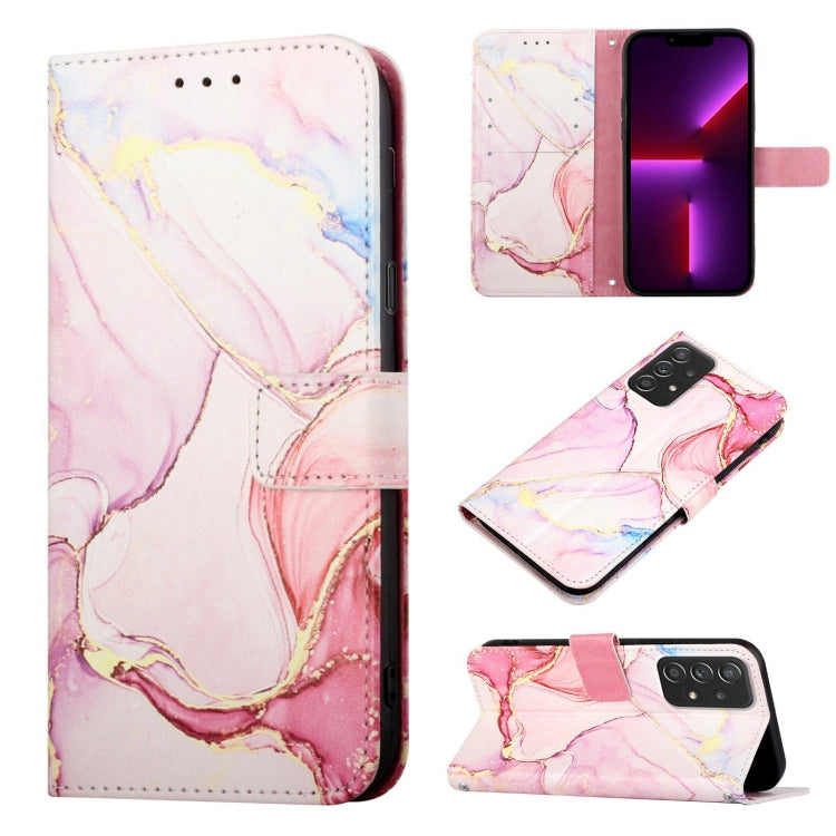 PT003 Marble Pattern Flip Leather Phone Case, For Samsung Galaxy A03 164mm, For Samsung Galaxy A03 166mm, For Samsung Galaxy A03s 164mm, For Samsung Galaxy A03s 166mm US Version, For Samsung Galaxy A12 / M12, For Samsung Galaxy A13 4G                  ...