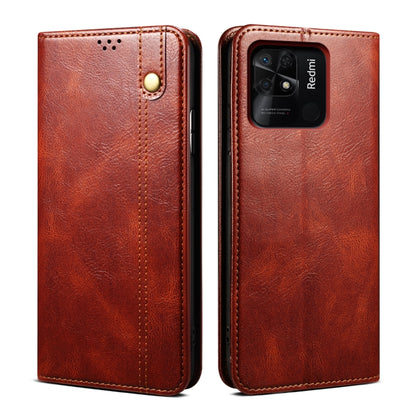 Oil Wax Crazy Horse Texture Leather Phone Case, For OPPO A96 5G / Reno7 Z 5G, For Google Pixel 7 Pro 5G, For Google Pixel 7 5G, For Huawei nova 9 SE, For Xiaomi Redmi 10C, For Samsung Galaxy A23 5G, For Xiaomi Poco X4 Pro 5G