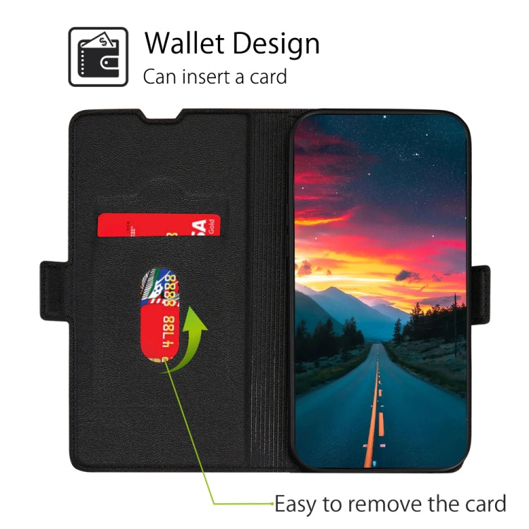 Ultra-thin Voltage Side Buckle Leather Phone Case, For iPhone SE 2022 / SE 2020 / 8 / 7