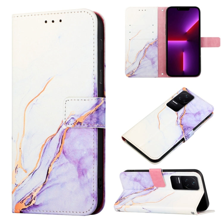 PT003 Marble Pattern Flip Leather Phone Case, For Xiaomi Redmi K50, For Xiaomi Redmi K50 Pro, For Xiaomi Poco M4 Pro 4G, For Xiaomi Poco X4 Pro 5G, For Samsung Galaxy S21 5G, For Samsung Galaxy S21+ 5G, For Samsung Galaxy S22 Ultra 5G