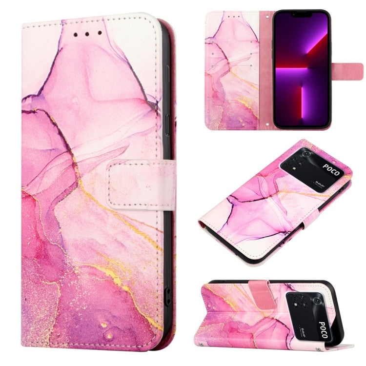 PT003 Marble Pattern Flip Leather Phone Case, For Xiaomi Redmi K50, For Xiaomi Redmi K50 Pro, For Xiaomi Poco M4 Pro 4G, For Xiaomi Poco X4 Pro 5G, For Samsung Galaxy S21 5G, For Samsung Galaxy S21+ 5G, For Samsung Galaxy S22 Ultra 5G