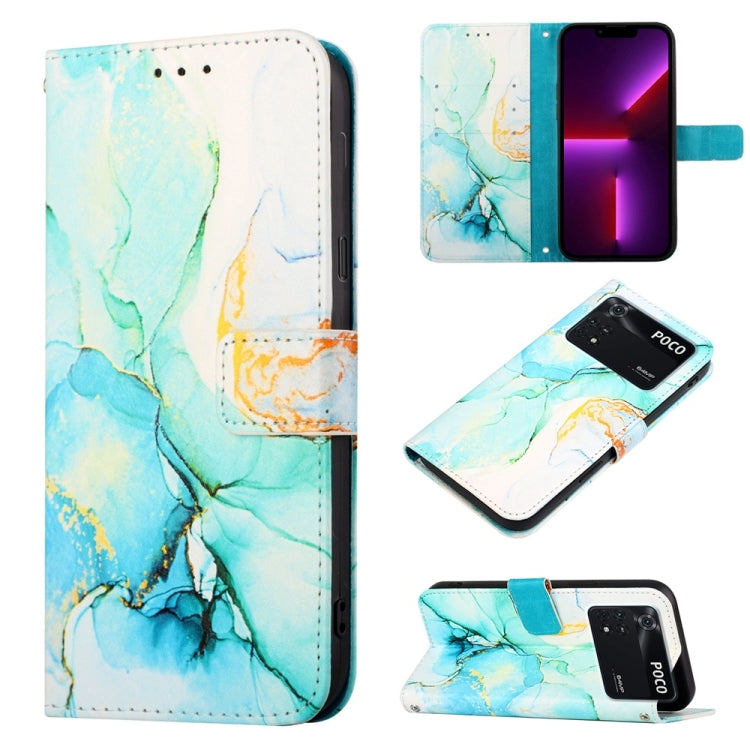PT003 Marble Pattern Flip Leather Phone Case, For Xiaomi Redmi K50, For Xiaomi Redmi K50 Pro, For Xiaomi Poco M4 Pro 4G, For Xiaomi Poco X4 Pro 5G, For Samsung Galaxy S21 5G, For Samsung Galaxy S21+ 5G, For Samsung Galaxy S22 Ultra 5G