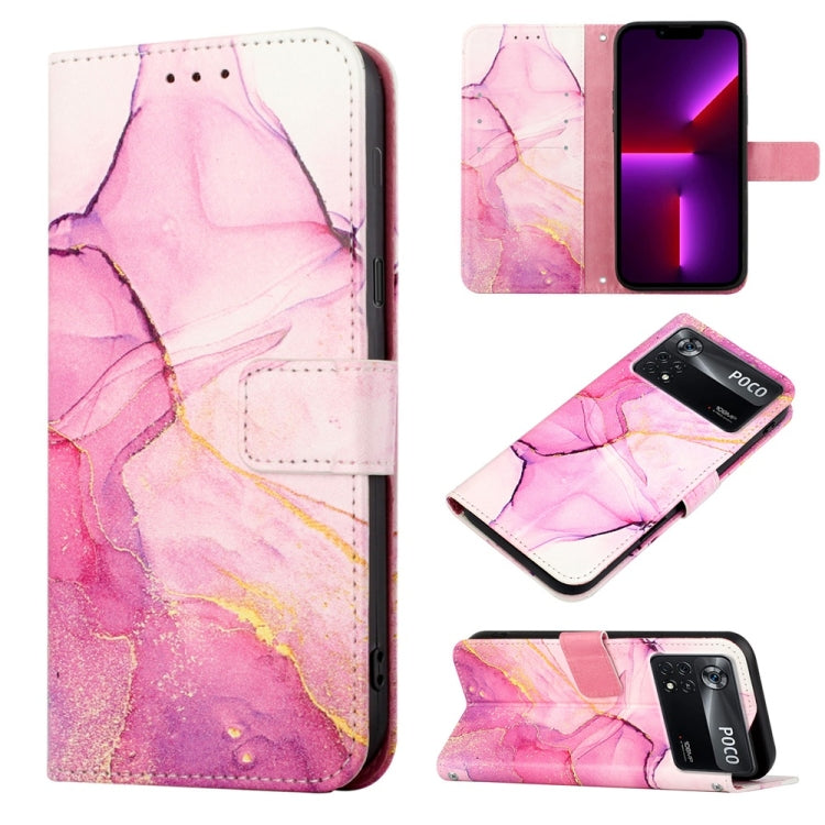 PT003 Marble Pattern Flip Leather Phone Case, For Xiaomi Redmi K50, For Xiaomi Redmi K50 Pro, For Xiaomi Poco M4 Pro 4G, For Xiaomi Poco X4 Pro 5G, For Samsung Galaxy S21 5G, For Samsung Galaxy S21+ 5G, For Samsung Galaxy S22 Ultra 5G