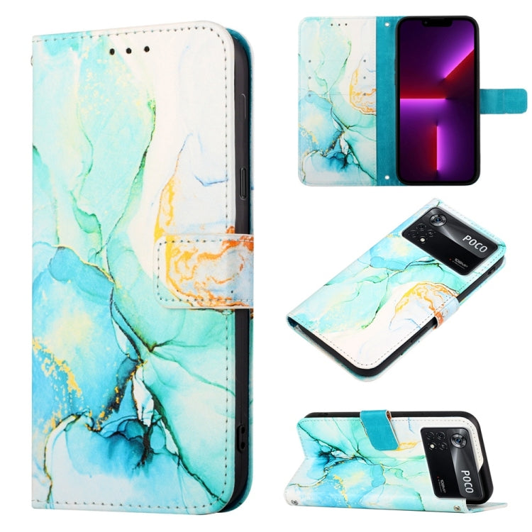 PT003 Marble Pattern Flip Leather Phone Case, For Xiaomi Redmi K50, For Xiaomi Redmi K50 Pro, For Xiaomi Poco M4 Pro 4G, For Xiaomi Poco X4 Pro 5G, For Samsung Galaxy S21 5G, For Samsung Galaxy S21+ 5G, For Samsung Galaxy S22 Ultra 5G