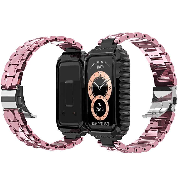 Stainless Steel Watchband, For Huawei Band 6 / Honor Band 6, For Xiaomi Mi Band 6 / 5, For Xiaomi Mi Band 4 / 3