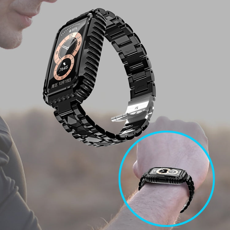Stainless Steel Watchband, For Huawei Band 6 / Honor Band 6, For Xiaomi Mi Band 6 / 5, For Xiaomi Mi Band 4 / 3