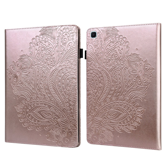 Peacock Embossed Pattern Leather Tablet Case, For Samsung Galaxy Tab A7 Lite, For Samsung Galaxy Tab A8 10.5 2021