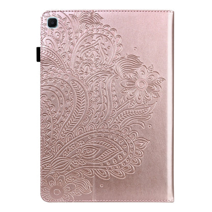 Peacock Embossed Pattern Leather Tablet Case, For Samsung Galaxy Tab A7 Lite, For Samsung Galaxy Tab A8 10.5 2021