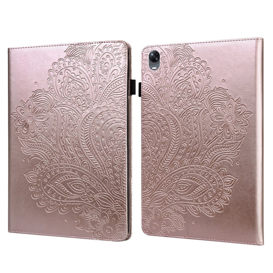 Peacock Embossed Pattern TPU + PU Leather Tablet Case, For OPPO Pad 11 inch, For OPPO Realme Pad 10.4 inch, For Huawei Enjoy Tablet 2 10.1 inch, For Huawei MediaPad M5 Lite 10, For Huawei MatePad 10.4, For Huawei MatePad T8 8.0 2020                    ...