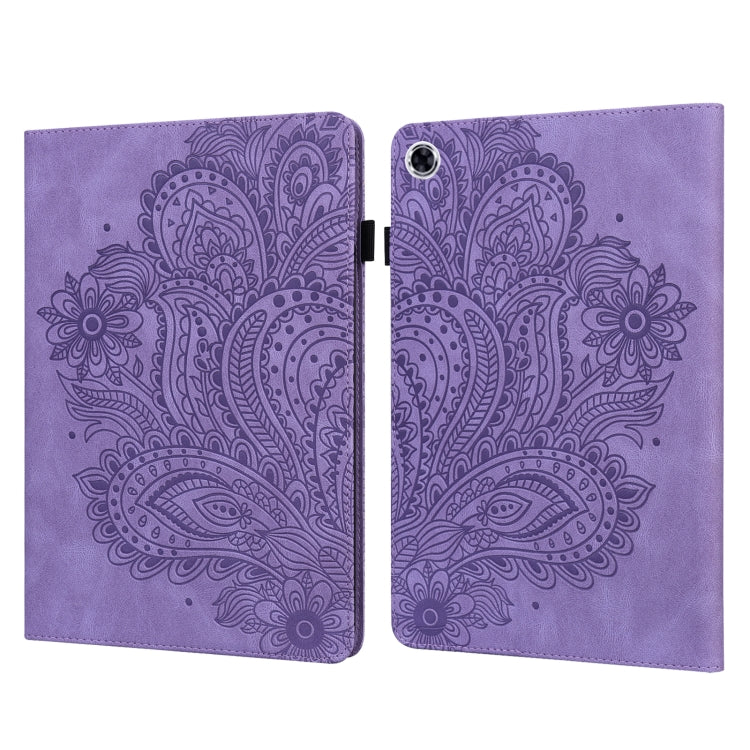 Peacock Embossed Pattern TPU + PU Leather Tablet Case, For OPPO Pad 11 inch, For OPPO Realme Pad 10.4 inch, For Huawei Enjoy Tablet 2 10.1 inch, For Huawei MediaPad M5 Lite 10, For Huawei MatePad 10.4, For Huawei MatePad T8 8.0 2020                    ...