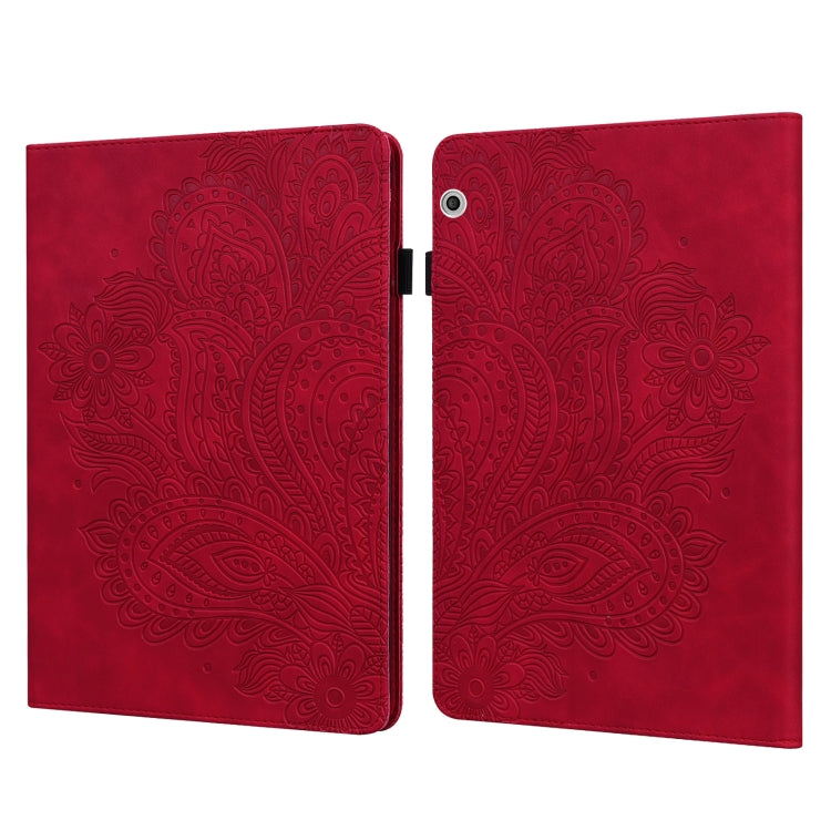 Peacock Embossed Pattern TPU + PU Leather Tablet Case, For OPPO Pad 11 inch, For OPPO Realme Pad 10.4 inch, For Huawei Enjoy Tablet 2 10.1 inch, For Huawei MediaPad M5 Lite 10, For Huawei MatePad 10.4, For Huawei MatePad T8 8.0 2020                    ...