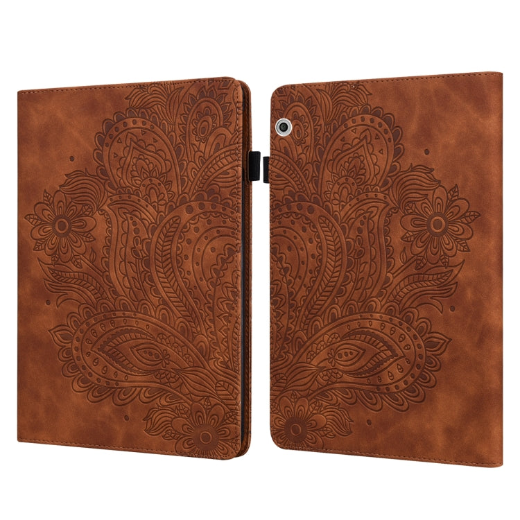 Peacock Embossed Pattern TPU + PU Leather Tablet Case, For OPPO Pad 11 inch, For OPPO Realme Pad 10.4 inch, For Huawei Enjoy Tablet 2 10.1 inch, For Huawei MediaPad M5 Lite 10, For Huawei MatePad 10.4, For Huawei MatePad T8 8.0 2020                    ...