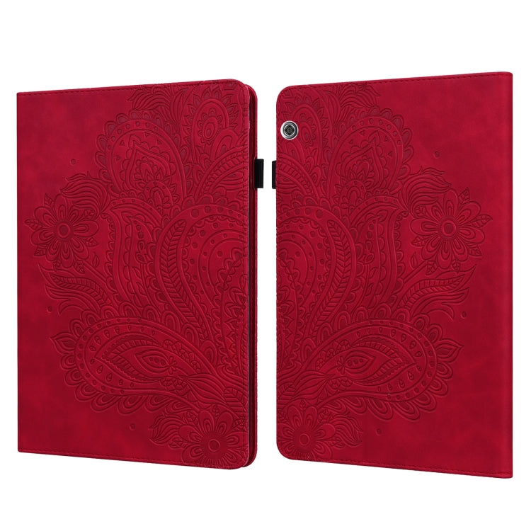 Peacock Embossed Pattern TPU + PU Leather Tablet Case, For OPPO Pad 11 inch, For OPPO Realme Pad 10.4 inch, For Huawei Enjoy Tablet 2 10.1 inch, For Huawei MediaPad M5 Lite 10, For Huawei MatePad 10.4, For Huawei MatePad T8 8.0 2020                    ...