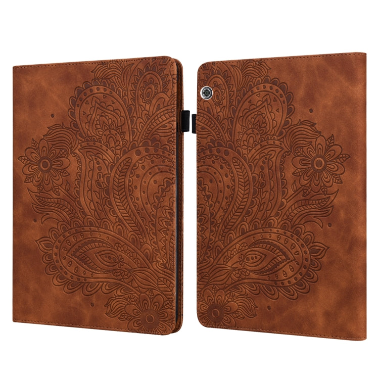Peacock Embossed Pattern TPU + PU Leather Tablet Case, For OPPO Pad 11 inch, For OPPO Realme Pad 10.4 inch, For Huawei Enjoy Tablet 2 10.1 inch, For Huawei MediaPad M5 Lite 10, For Huawei MatePad 10.4, For Huawei MatePad T8 8.0 2020                    ...