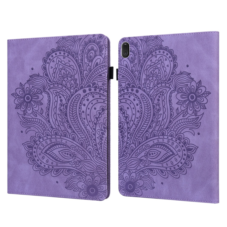 Peacock Embossed Pattern TPU + PU Leather Tablet Case, For Lenovo Tab M10 HD 2nd Gen TB-X306X / TB-X306F, For Lenovo Tab P11 2020 11 inch TB-J606F / TB-J606X, For Lenovo Tab P11 Pro 11.5 inch 2021 TB-J706L / TB-J706F                                    ...