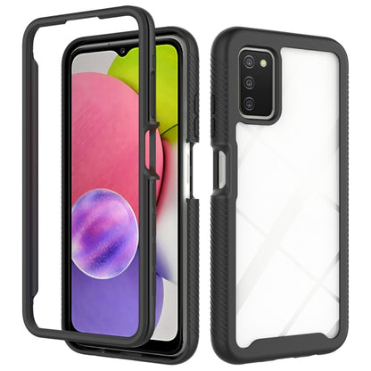 Starry Sky Solid Color Series Shockproof PC + TPU Phone Case, For Samsung Galaxy A03s 164mm, For Samsung Galaxy A03s 166mm