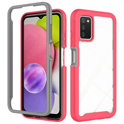 Starry Sky Solid Color Series Shockproof PC + TPU Phone Case, For Samsung Galaxy A03s 164mm, For Samsung Galaxy A03s 166mm