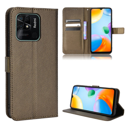 Diamond Texture Leather Phone Case, For Xiaomi Redmi 10C, For Xiaomi Redmi K30 Pro / Poco F2 Pro, For Xiaomi Redmi K40S, For Xiaomi Redmi K50 / K50 Pro, For ZTE nubia Red Magic 6 / 6 Pro, For Oukitel C23 Pro, For Sony Xperia 5 III, For Xiaomi Mi 10 Ult...