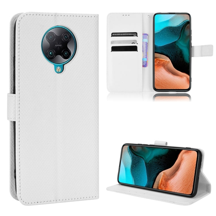 Diamond Texture Leather Phone Case, For Xiaomi Redmi 10C, For Xiaomi Redmi K30 Pro / Poco F2 Pro, For Xiaomi Redmi K40S, For Xiaomi Redmi K50 / K50 Pro, For ZTE nubia Red Magic 6 / 6 Pro, For Oukitel C23 Pro, For Sony Xperia 5 III, For Xiaomi Mi 10 Ult...