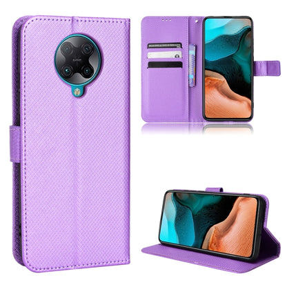 Diamond Texture Leather Phone Case, For Xiaomi Redmi 10C, For Xiaomi Redmi K30 Pro / Poco F2 Pro, For Xiaomi Redmi K40S, For Xiaomi Redmi K50 / K50 Pro, For ZTE nubia Red Magic 6 / 6 Pro, For Oukitel C23 Pro, For Sony Xperia 5 III, For Xiaomi Mi 10 Ult...