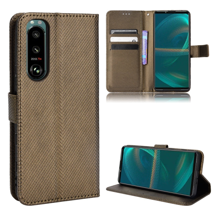 Diamond Texture Leather Phone Case, For Xiaomi Redmi 10C, For Xiaomi Redmi K30 Pro / Poco F2 Pro, For Xiaomi Redmi K40S, For Xiaomi Redmi K50 / K50 Pro, For ZTE nubia Red Magic 6 / 6 Pro, For Oukitel C23 Pro, For Sony Xperia 5 III, For Xiaomi Mi 10 Ult...