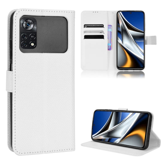 Diamond Texture Leather Phone Case, For Xiaomi Poco M4 Pro 4G Fine Hole, For Xiaomi Poco M4 Pro 5G Big Hole, For Xiaomi Poco M4 Pro 5G Fine Hole, For OnePlus Nord CE 2 5G, For OPPO A7 / AX7 / A5s / AX5s / A21, For OPPO Find X5 Pro, For OPPO Find X5    ...