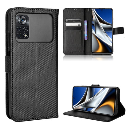 Diamond Texture Leather Phone Case, For Xiaomi Poco M4 Pro 4G Fine Hole, For Xiaomi Poco M4 Pro 5G Big Hole, For Xiaomi Poco M4 Pro 5G Fine Hole, For OnePlus Nord CE 2 5G, For OPPO A7 / AX7 / A5s / AX5s / A21, For OPPO Find X5 Pro, For OPPO Find X5    ...