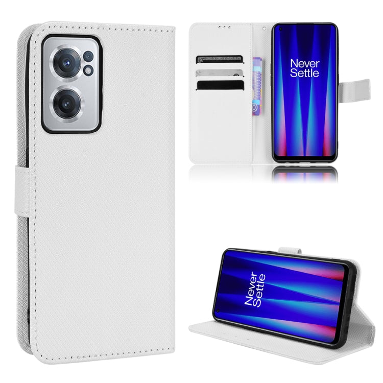 Diamond Texture Leather Phone Case, For Xiaomi Poco M4 Pro 4G Fine Hole, For Xiaomi Poco M4 Pro 5G Big Hole, For Xiaomi Poco M4 Pro 5G Fine Hole, For OnePlus Nord CE 2 5G, For OPPO A7 / AX7 / A5s / AX5s / A21, For OPPO Find X5 Pro, For OPPO Find X5    ...