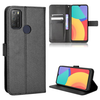 Diamond Texture Leather Phone Case, For Alcatel 1S 2021 / 3L 2021 / TCL 20E / 20Y, For Xiaomi Redmi Note 10 4G / Note 10S, For Honor X8, For Samsung Galaxy A03s 164.2mm, For Samsung Galaxy A03s 166mm, For Samsung Galaxy S21 Ultra 5G                    ...