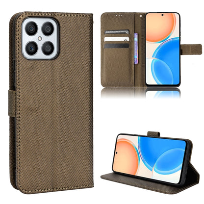 Diamond Texture Leather Phone Case, For Alcatel 1S 2021 / 3L 2021 / TCL 20E / 20Y, For Xiaomi Redmi Note 10 4G / Note 10S, For Honor X8, For Samsung Galaxy A03s 164.2mm, For Samsung Galaxy A03s 166mm, For Samsung Galaxy S21 Ultra 5G                    ...