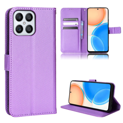 Diamond Texture Leather Phone Case, For Alcatel 1S 2021 / 3L 2021 / TCL 20E / 20Y, For Xiaomi Redmi Note 10 4G / Note 10S, For Honor X8, For Samsung Galaxy A03s 164.2mm, For Samsung Galaxy A03s 166mm, For Samsung Galaxy S21 Ultra 5G                    ...