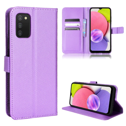 Diamond Texture Leather Phone Case, For Alcatel 1S 2021 / 3L 2021 / TCL 20E / 20Y, For Xiaomi Redmi Note 10 4G / Note 10S, For Honor X8, For Samsung Galaxy A03s 164.2mm, For Samsung Galaxy A03s 166mm, For Samsung Galaxy S21 Ultra 5G                    ...