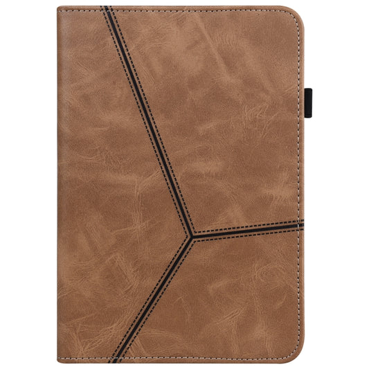 Solid Color Embossed Striped Leather Tablet Case, For Samsung Galaxy Tab S6 Lite P610/P615, For Samsung Galaxy Tab A 10.1 (2019) T510, For Samsung Galaxy Tab A7 10.4 (2020) T500/T505, For Samsung Galaxy Tab A 8.0 (2019) T290                            ...