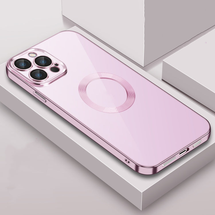9D Electroplated Edge Len Film Clear PC + TPU Shockproof Case, For iPhone 11, For iPhone 11 Pro Max, For iPhone 12, For iPhone 12 Pro Max, For iPhone 13, For iPhone 13 Pro
