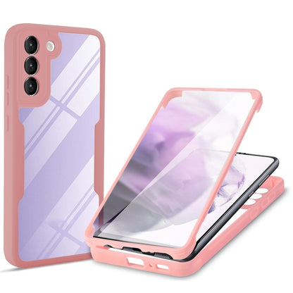 Acrylic + TPU 360 Degrees Full Coverage Shockproof Phone Case, For Samsung Galaxy A10s, For Samsung Galaxy A12, For Samsung Galaxy M52 5G, For Samsung Galaxy S22 5G, For Samsung Galaxy S22+ 5G, For Samsung Galaxy S22 Ultra 5G, For Samsung Galaxy A21s  ...