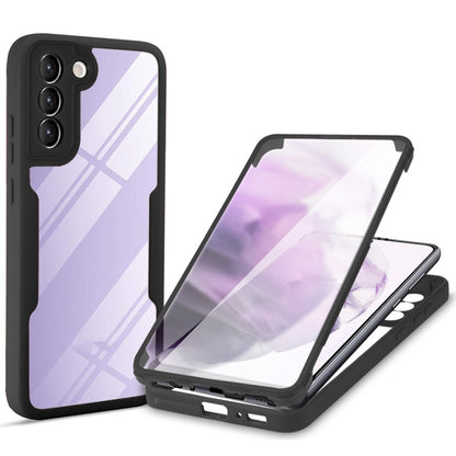 Acrylic + TPU 360 Degrees Full Coverage Shockproof Phone Case, For Samsung Galaxy A10s, For Samsung Galaxy A12, For Samsung Galaxy M52 5G, For Samsung Galaxy S22 5G, For Samsung Galaxy S22+ 5G, For Samsung Galaxy S22 Ultra 5G, For Samsung Galaxy A21s  ...