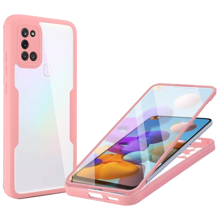 Acrylic + TPU 360 Degrees Full Coverage Shockproof Phone Case, For Samsung Galaxy A10s, For Samsung Galaxy A12, For Samsung Galaxy M52 5G, For Samsung Galaxy S22 5G, For Samsung Galaxy S22+ 5G, For Samsung Galaxy S22 Ultra 5G, For Samsung Galaxy A21s  ...