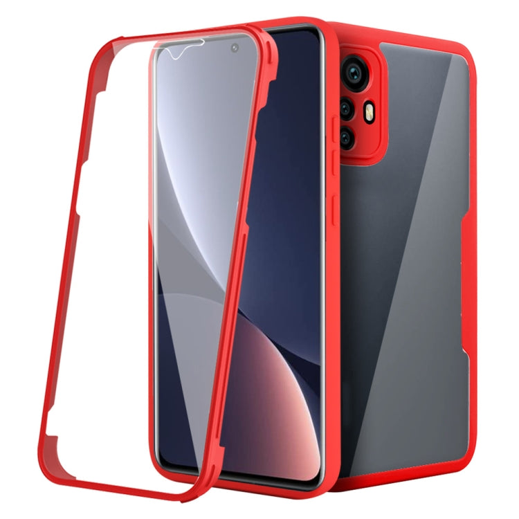 Acrylic + TPU 360 Degrees Full Coverage Shockproof Phone Case, For Samsung Galaxy A32, For OPPO A16 / A55 5G, For Xiaomi 12 5G, For Xiaomi 12 Pro 5G, For Xiaomi Redmi  K40, For Xiaomi Redmi Note 11 4G Global, For Xiaomi Poco X3 NFC / X3