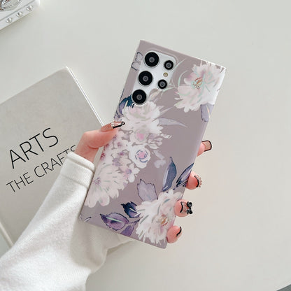 Laser Flower TPU Phone Case, For Samsung Galaxy S22 5G, For Samsung Galaxy S22+ 5G, For Samsung Galaxy S22 Ultra 5G