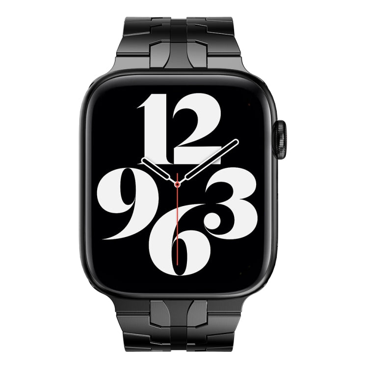 Steel Watchband For Apple Watch Series, For Apple Watch Series 9&8&7 41mm, For Apple Watch Ultra 49mm&Watch Ultra 2 49mm, 7 41mm / 6&SE&5&4 40mm / 3&2&1 38mm, 7 45mm / 6&SE&5&4 44mm / 3&2&1 42mm