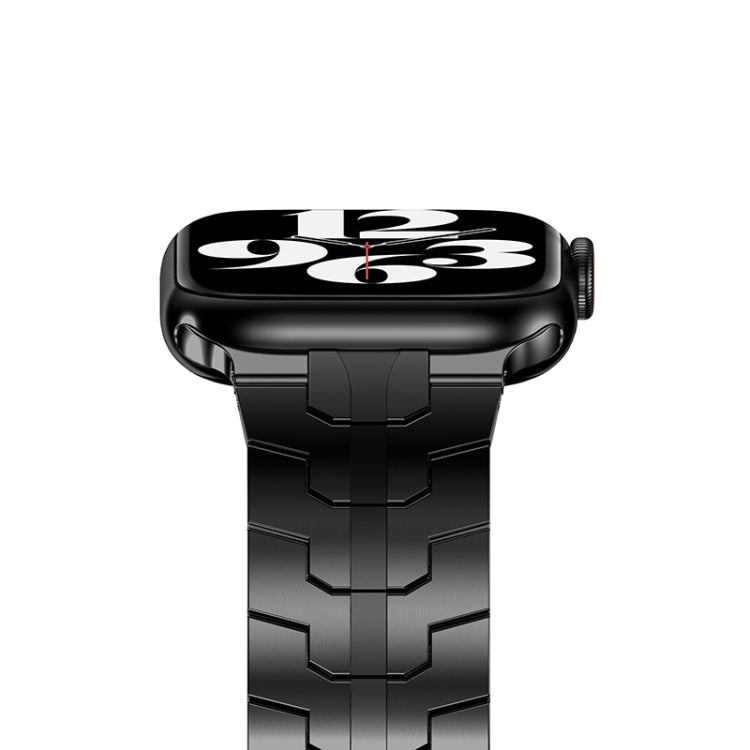 Steel Watchband For Apple Watch Series, For Apple Watch Series 9&8&7 41mm, For Apple Watch Ultra 49mm&Watch Ultra 2 49mm, 7 41mm / 6&SE&5&4 40mm / 3&2&1 38mm, 7 45mm / 6&SE&5&4 44mm / 3&2&1 42mm