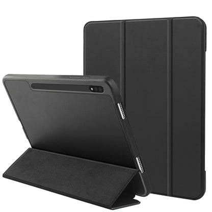 3-folding Honeycomb TPU Smart Leather Tablet Case, For Samsung Galaxy Tab S8 / X700, For Samsung Galaxy Tab S8+ / X800, For Samsung Galaxy Tab S8 Ultra / X900